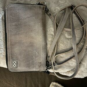 Bed Stu cross body wristlet
